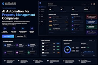 build ai automation systems for property management companies