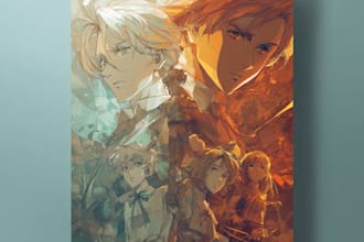 design anime banner or wallpaper poster for you