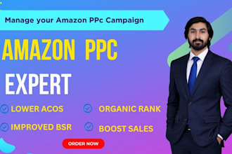 be your amazon ppc expert and manage amazon advertising