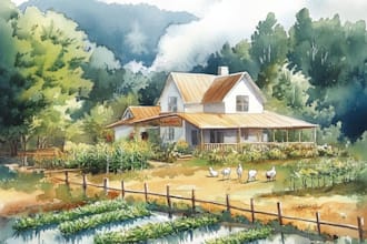 children book illustration and children book design