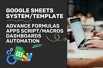 create advanced google sheets formulas and templates