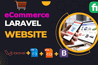 build a laravel ecommerce and multi vendor  website