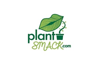 design best quality plant smack baby logo