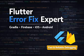 fix flutter errors, firebase issues and build problems