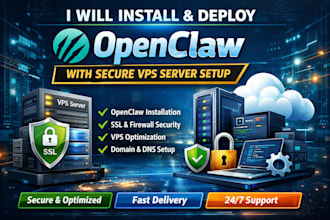 develop open claw, open claw setup, secure installation with server deployment