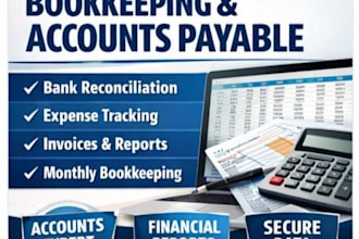 do bookkeeping reconciliations and accounts payable and receivable