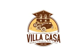 design unique car old timer fans prewar logo