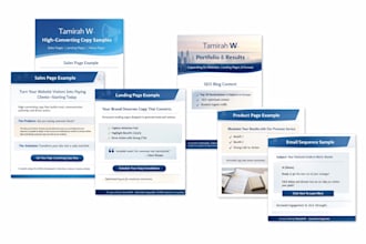 write sales copy for a sales page, sales funnel, landing page, sales copywriting