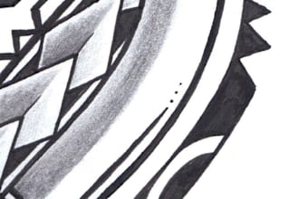 design professional japanese, asian style tattoo design