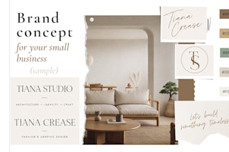 design a structured brand concept for your small business