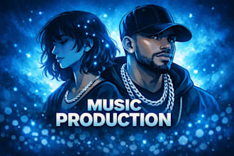 create a custom hip hop and rnb beat for your song