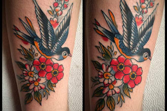 design professional tattoo and custom tattoo