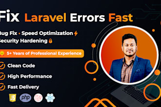 laravel bugs, errors, and performance issues