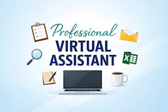 be your reliable virtual assistant for data entry and admin support