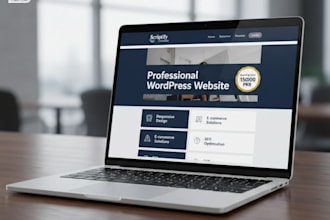 create a professional wordpress business website for your brand