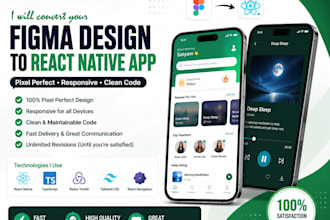 convert figma design to mobile app