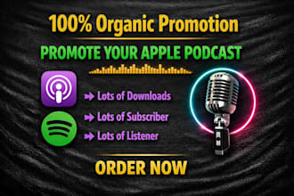 podcasts promotion massive downloads massive audiences