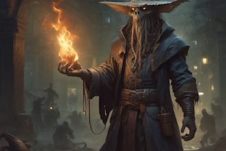 fantasy horror and fantasy horror character