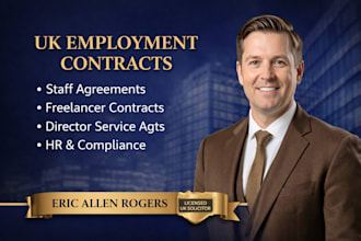 draft uk employment contract service agreement as employment law lawyer