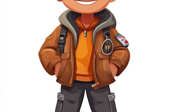 create 2d game character or 2d game character