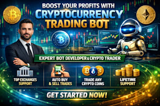 build advance crypto trading bot, arbitrage crypto bot, ai trading bot