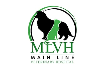 make asking eye catching logo for animal hospital website