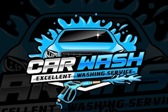 design creative carwash logo