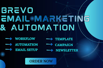 setup brevo email marketing automation and campaigns