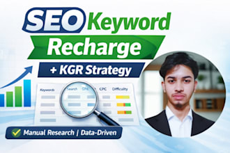 do seo keyword research and kgr analysis for fast ranking