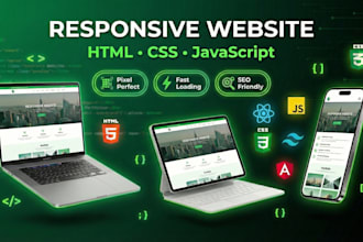 design a high converting SEO optimized landing page for your business