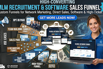 design converting mlm recuitment funnel software sales funnel network marketing