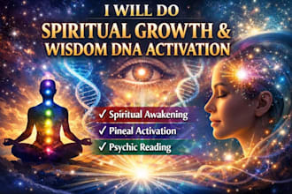 do spiritual growth and wisdom dna activation kundalini power psychic awakening