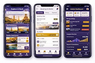 build ai all in one travel super app with hotel booking, car rental, mini apps