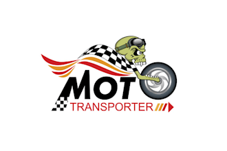 design best quality motor transporter logo