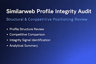 audit your similarweb profile for structural integrity