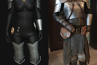 do 3d wearable cosplay creation halloween mask eva foam armor for 3d printing
