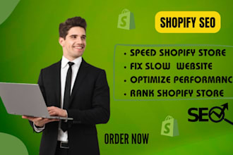 speed up shopify store, fix slow website and optimize performance, speed expert