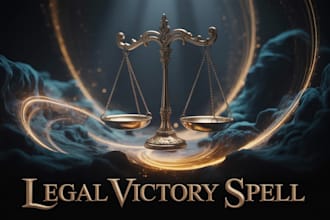cast a powerful legal victory spell for court case success and justice