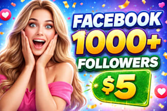 grow 1000 facebook followers instantly