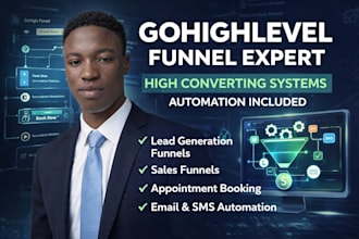 create a gohighlevel lead generation funnel that converts