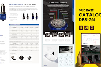 design product catalog, lookbook or magazine catalogue