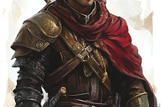 dnd character art and dnd character art