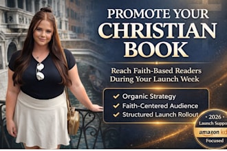 help christian authors launch and promote their kindle books