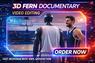 cinematic 3d animated explainer video in fern style