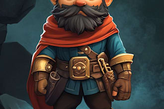 draw 2d game character or 2d game character