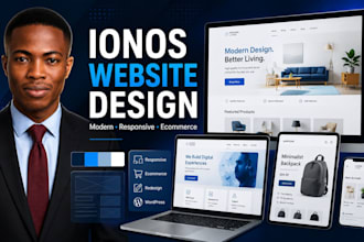 design shopify website, ionos website design, wordpress website