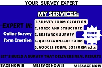 create professional online survey forms or questionnaires in google forms