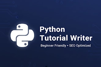 write python tutorials and programming blog articles