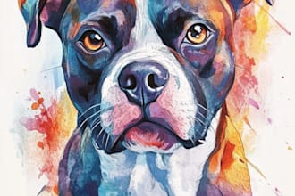 do amazing disney pet portrait