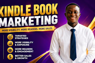 promote your amazon KDP book,ebook,kindle book, and boost visibility